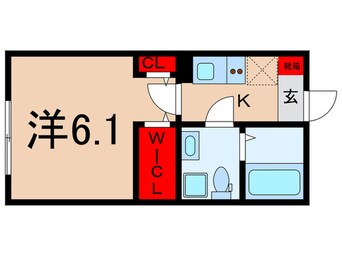 間取図 ベルレーヌ南大泉