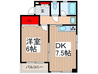 間取図 メゾンルミエール