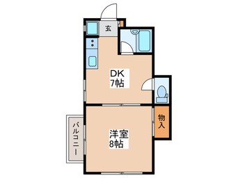 間取図 ハイツハシモト