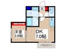仮）カインドネス東みずほ台 1DKの間取り