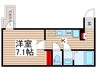仮）カインドネス東みずほ台 1Kの間取り
