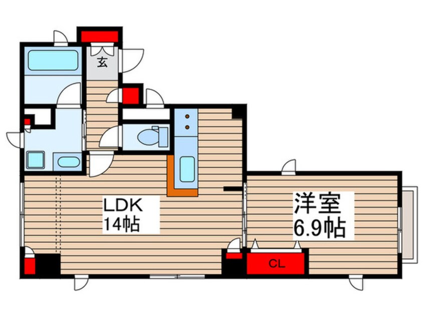 間取図 シエレトワレ