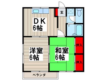 間取図 サンハイム福井