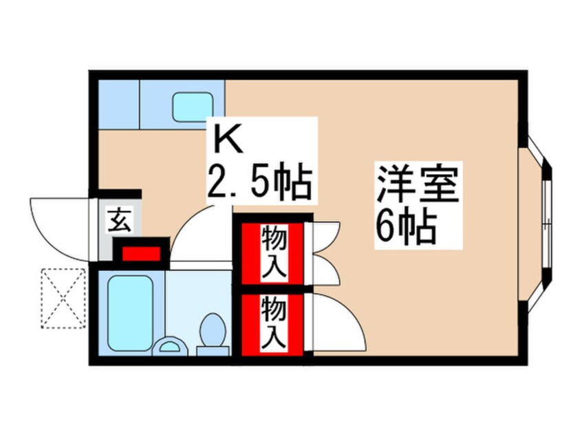 間取図 シャトレーヌ柏