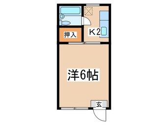 間取図 トウメイコ－ポ