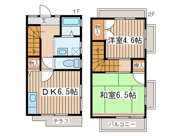 間取り図 パイナリーハイツ