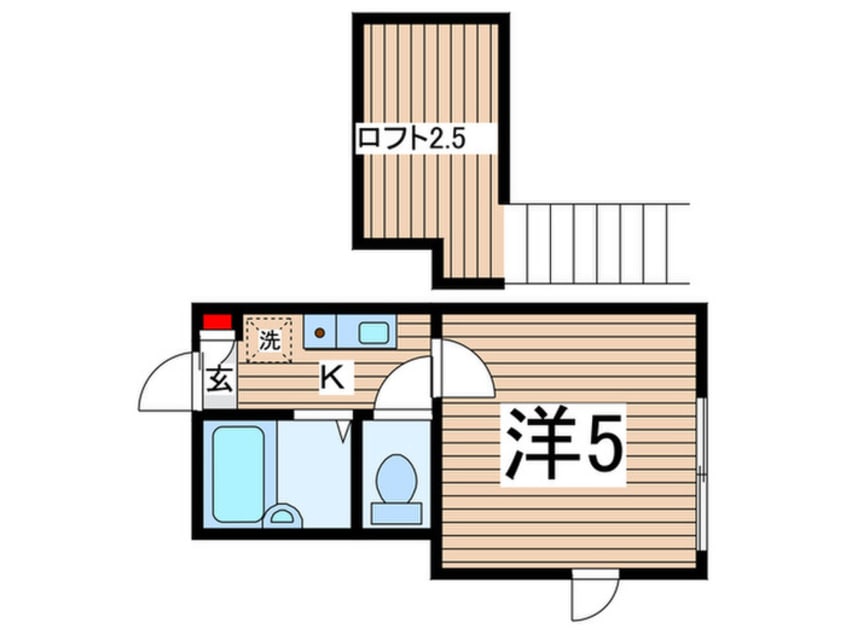 間取図 サザンロード小岩Ⅱ