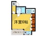 山口ビル 1Rの間取り