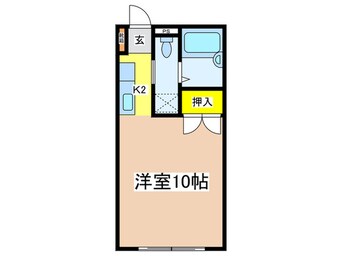 間取図 二ノ宮ハイツ