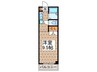 ＣＡＢＩＮ２１ 1Rの間取り