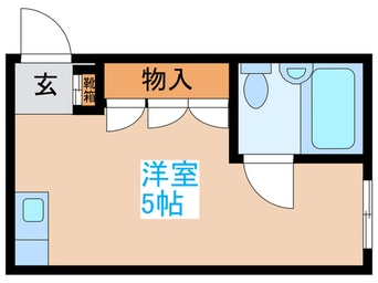 間取図 クロノス東中野West