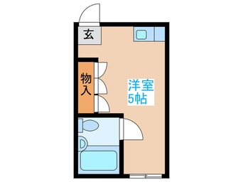 間取図 クロノス東中野West