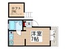 スリ－サニ－ 1Rの間取り