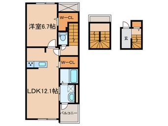 間取図 フラワーヒルズ