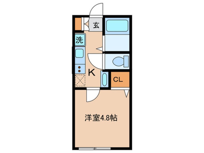 間取図 IXIA梶ヶ谷