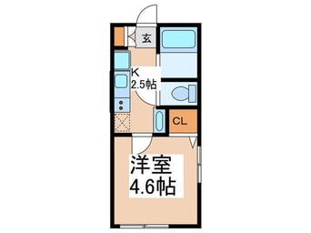 間取図 IXIA梶ヶ谷