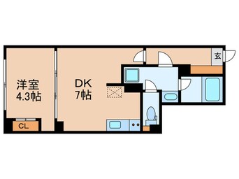 間取図 GRAN　PASEO市谷仲之町