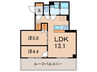 間取図 GRAN　PASEO市谷仲之町