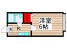 クレ－ル西新井 1Kの間取り