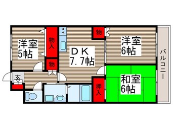 間取図 ソレイユシャト－