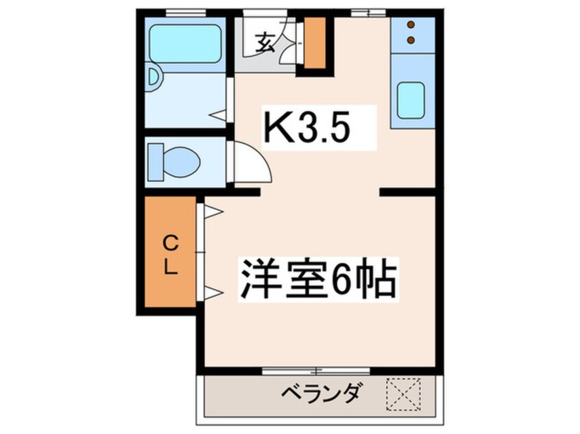 間取図 ヴィラ清文