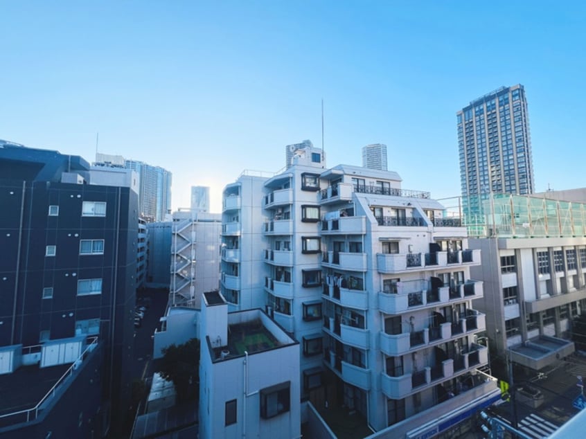 室内からの展望 ルミシティ月島