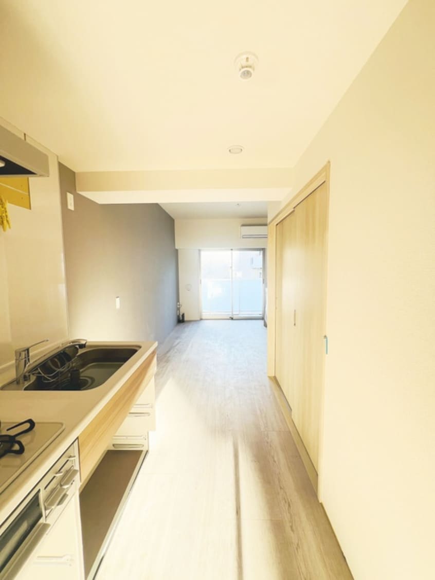 廊下 ルミシティ月島