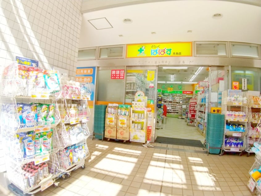 どらっぐぱぱす(ドラッグストア)まで511m ルミシティ月島