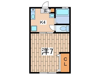 間取図 ドミールＫ
