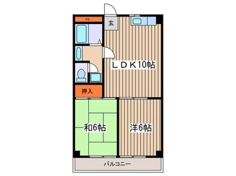 間取図 メゾンドパリス