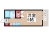 ハイムにれの木 1Rの間取り