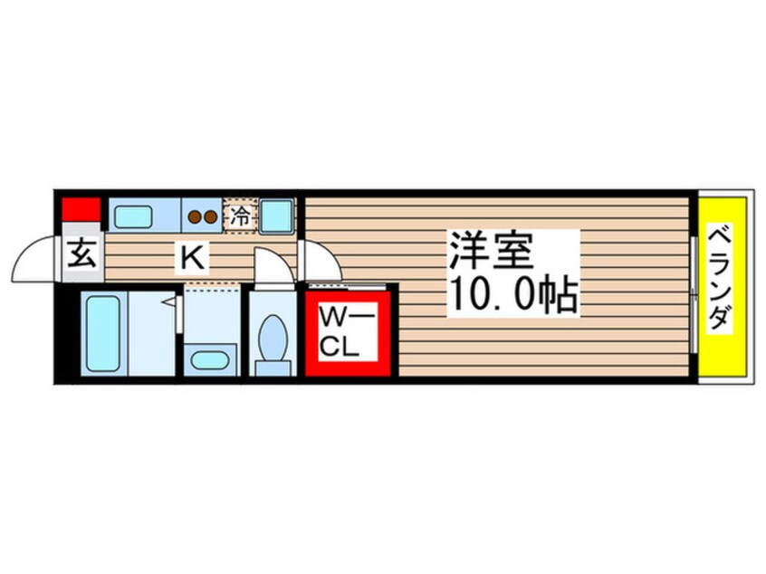 間取図 パークコート