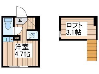 間取図 仮)上井草一丁目B