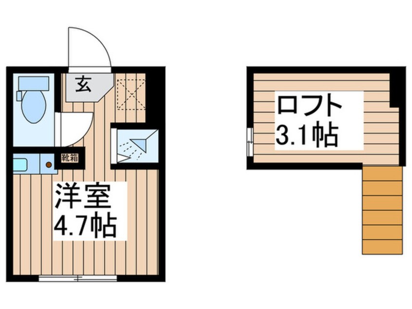 間取図 仮)上井草一丁目B