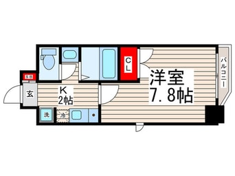 間取図 ﾌﾟﾗｲﾑｱｰﾊﾞﾝ葛西ｲｰｽﾄ