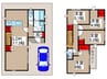柏市常盤台戸建 4LDKの間取り