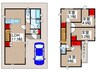 柏市常盤台戸建 4LDKの間取り