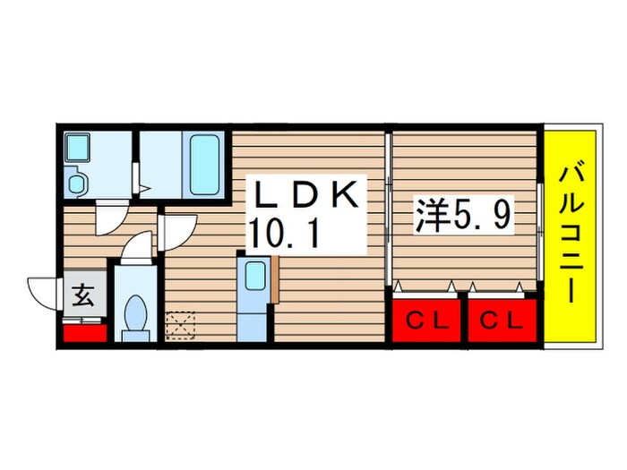 間取り図 コルテカノンA