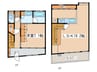 Mabbys Residence 東海岸 1LDKの間取り