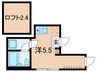 アーバンステージ中延 1Rの間取り