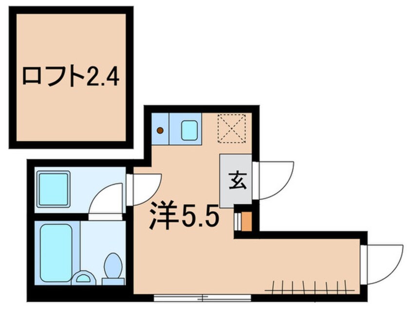 間取図 アーバンステージ中延