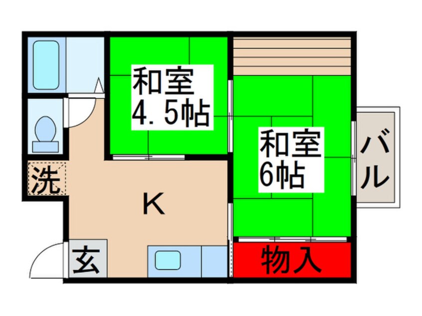 間取図 ジュネス東和