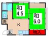 ジュネス東和 2Kの間取り