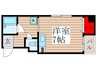 ハラビル 1Rの間取り