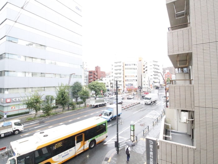 室内からの展望 ハラビル
