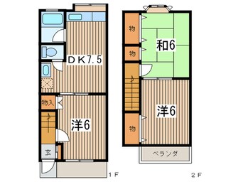 間取図 テラスパークサイド