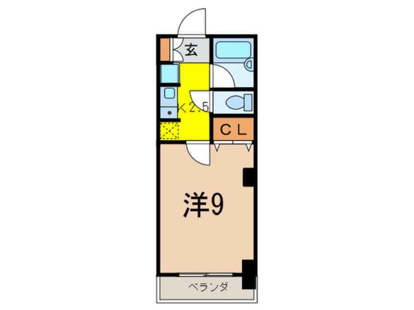 間取図 トムソーヤ