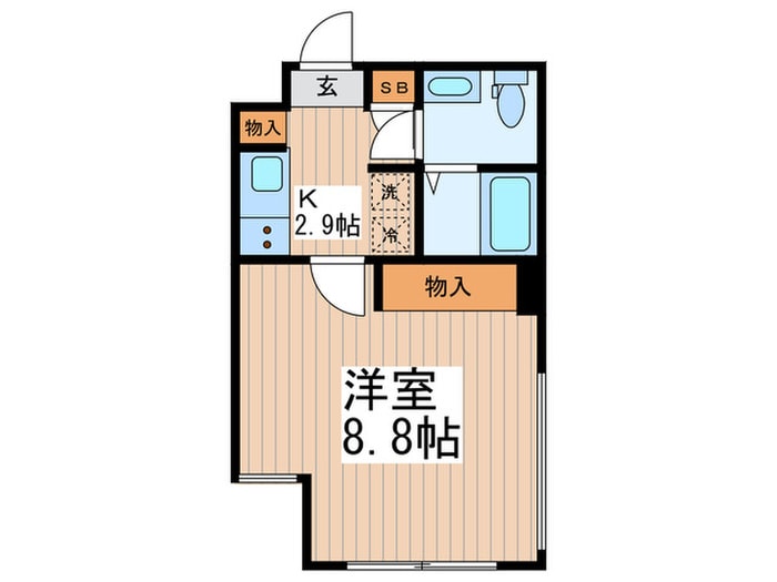間取り図 中野ｎｉｎｅｓ ｃｏｒｅ
