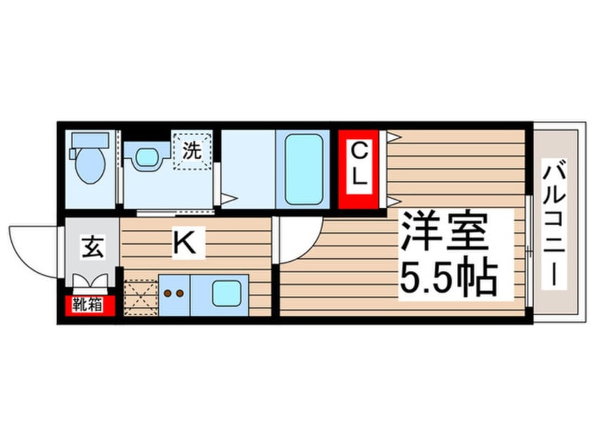 間取図 Ｍ．ｈｏｕｓｅ ルビー