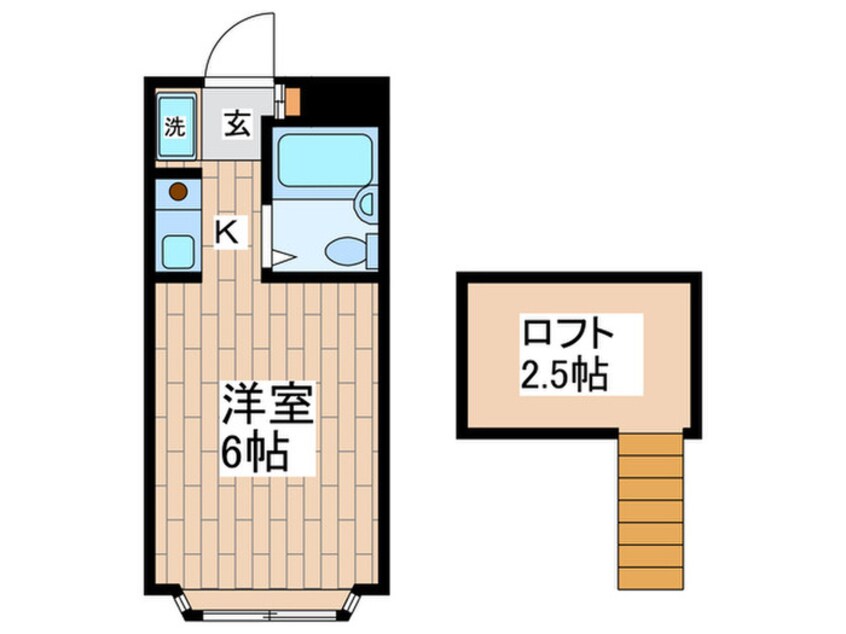 間取図 セゾン・ドルミＢ